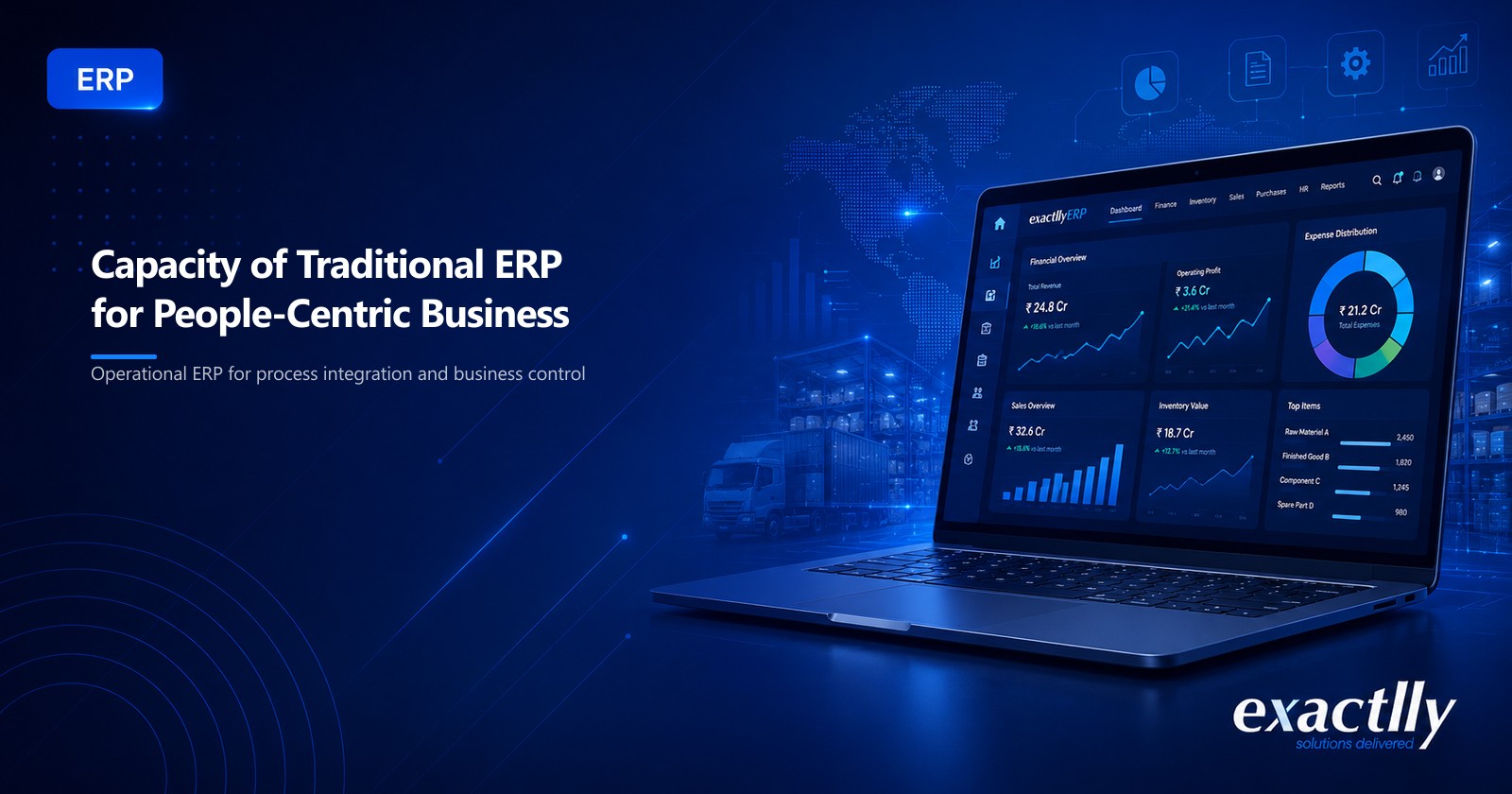Service operations head and finance head reviewing project timesheet, resource allocation, billing rate, and utilisation analysis through people-centric ERP workflow