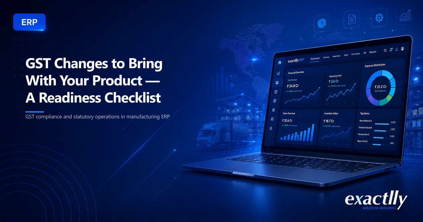 Finance head and accountant reviewing GST-driven product changes including invoice matching, supplier upload sequence, multi-date filing cadence, and return signing accuracy