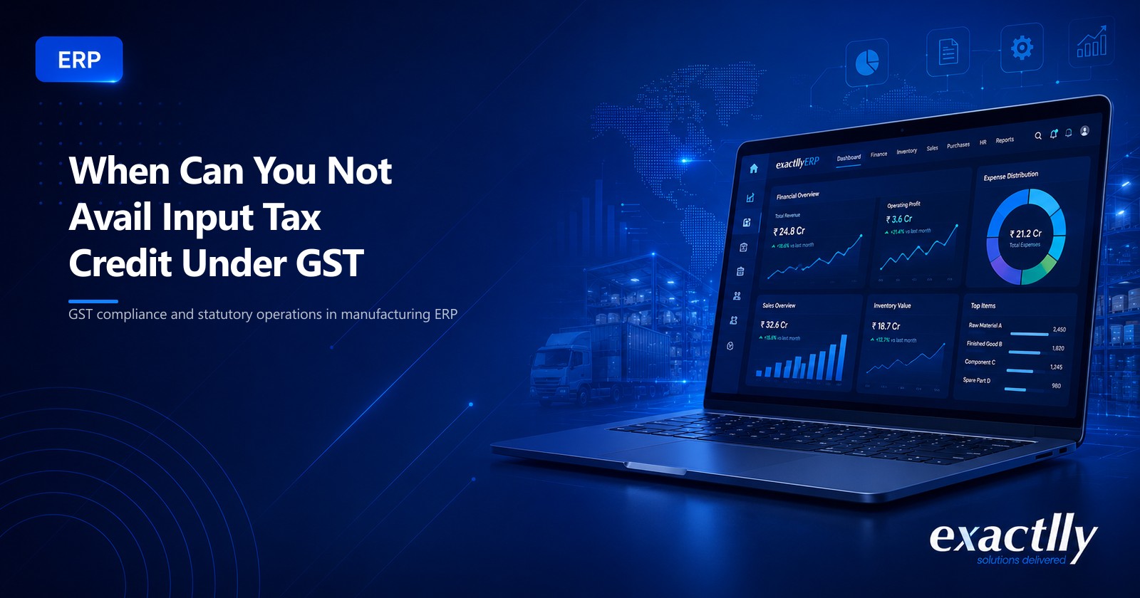 Finance head and accountant reviewing blocked input tax credit categories, time-limit conditions, and reversal scenarios under the GST regime